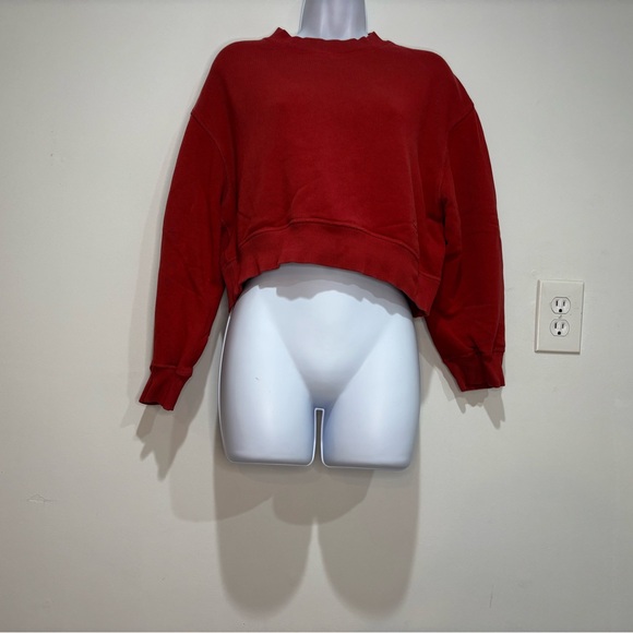 Rag & Bone Vibrant Red Textured Knit - Picture 2 of 9